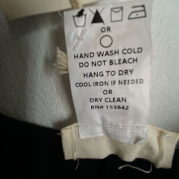 NWT Melloday Black Tiered Midi Dress Dark Cottagecore Boho Fairy Cotton Size 30 - Picture 6 of 14